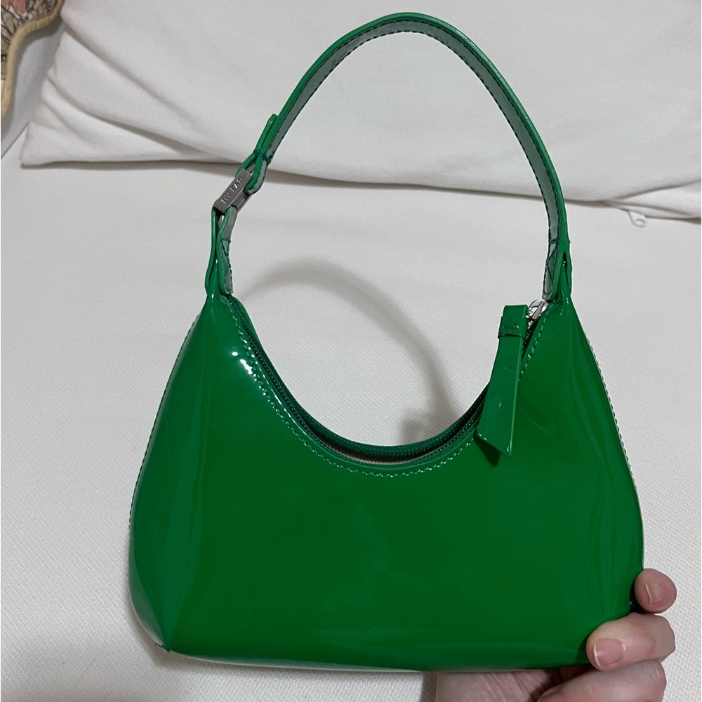 By far bag baby amber patent green genuine leather. Brat summer green! - Picture 3 of 5